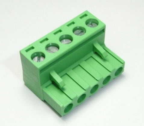 5 Pin Female Plug-in Type Vertical Terminal Block 5mm - (AD27782)