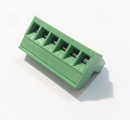 6 Pin Female Plug-in Type Vertical Terminal Block 5mm - (AD27806)