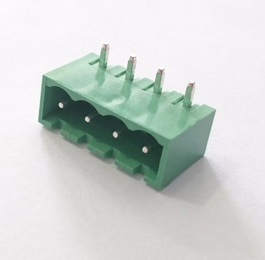 4 Pin Male Plug-in Type Vertical Terminal Block 5mm - (AD27739)