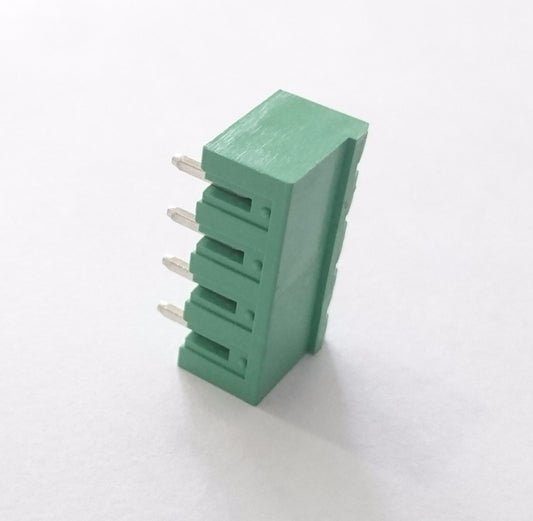 4 Pin Male Plug-in Type Vertical Terminal Block 5mm - (AD27739)