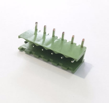 6 Pin Male Plug-in Type Vertical Terminal Block 5mm - (AD27799)