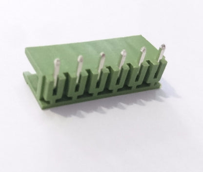 6 Pin Male Plug-in Type Vertical Terminal Block 5mm - (AD27799)