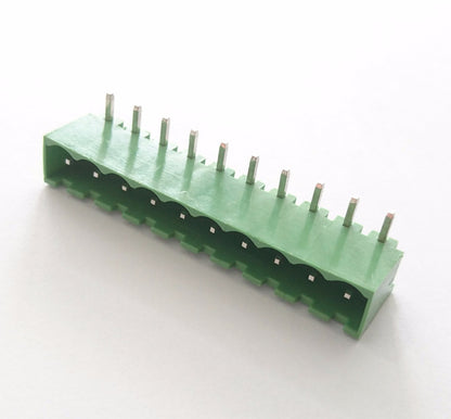 10 Pin Male Plug-in Type Vertical Terminal Block 5mm - (AD27829)