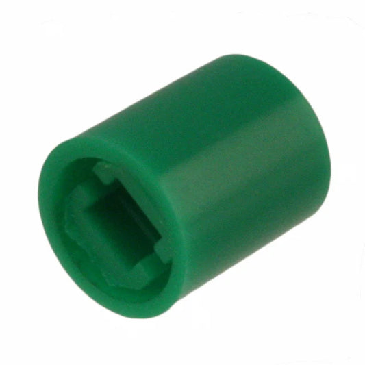 A11 Cylindrical Green Cap for Tactile Push Button - (AD43550)