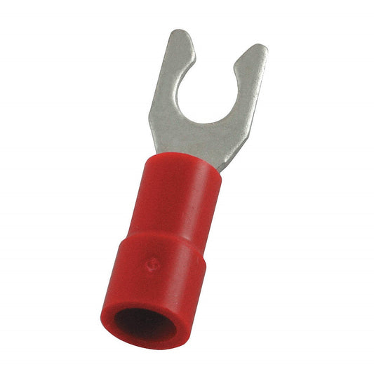 T-12 Spade Terminal #8 Red [18-22AWG] - (AD12446)