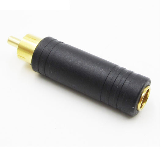 P-257 Miyako Audio Adapter 1/4'' Stereo Jack - RCA Plug - (AD12483)