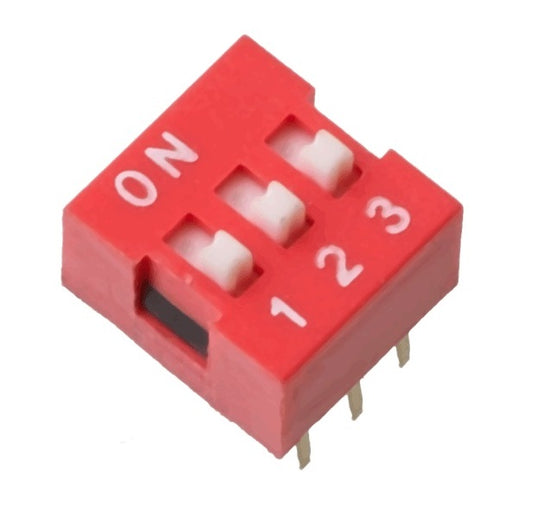 3-Bit Slide Type DIP Switch - (AD1289)