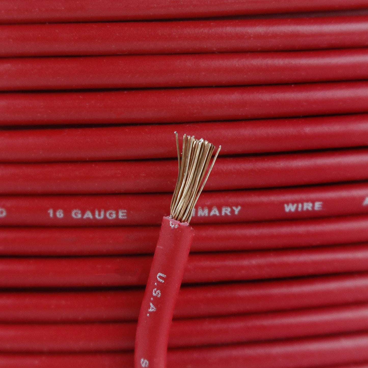 AP-16-500R Cable Automotriz 16 AWG Rojo [ROLLO 153 METROS] - (AD44404)