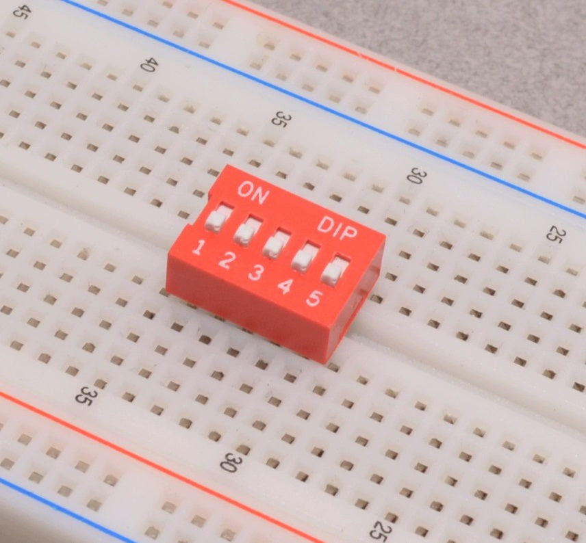 5-Bit Slide Type DIP Switch - (AD14737)
