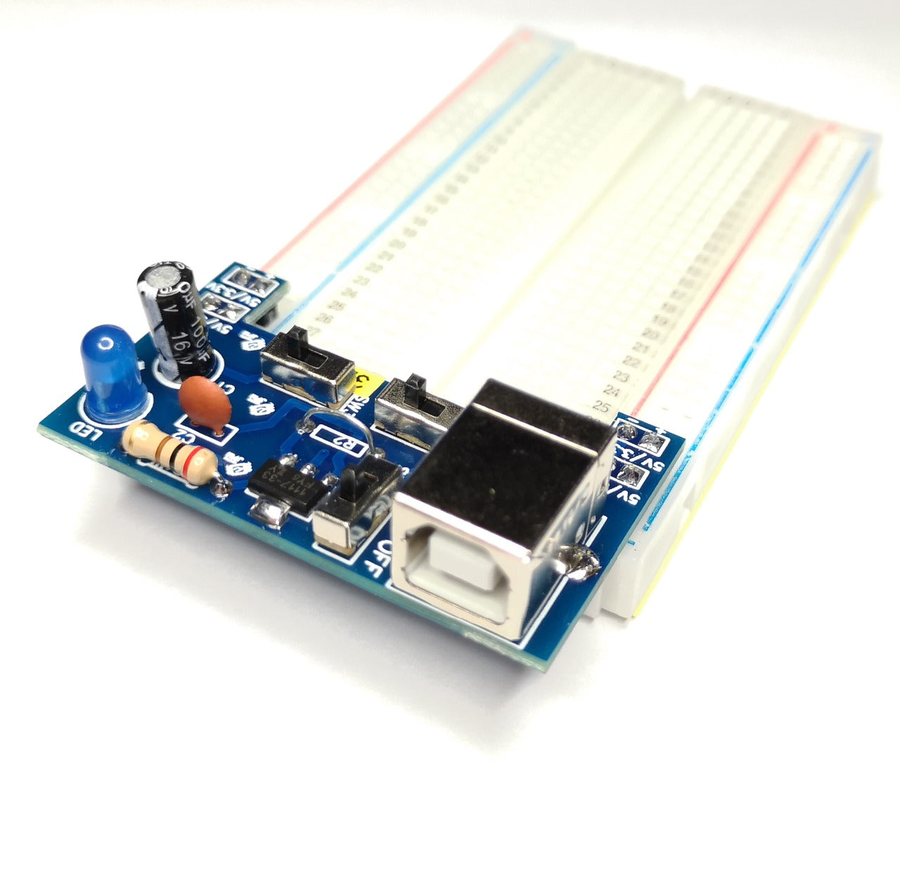 uJPM Breadboard Power Supply Module 3.3V - 5V - (AD14753)