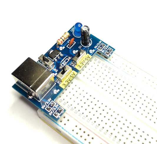 uJPM Breadboard Power Supply Module 3.3V - 5V - (AD14753)