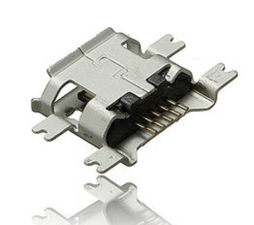 Micro USB Type B Female 5Pin Socket 4 Legs SMD Connector - (AD14954)