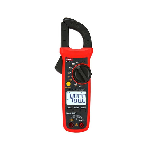 UT-202+ Uni-T Multimetro Gancho 600VAC Auto-Rango - (AD15329)