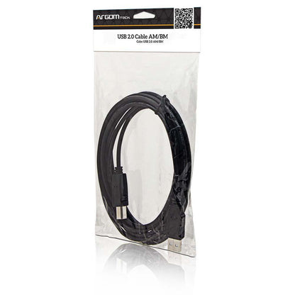 ARG-CB-0039 Argom Cable USB A/B Printer 10Ft. - (AD15726)