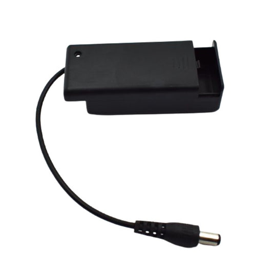 9V Battery Holder With Plug - (AD17379)