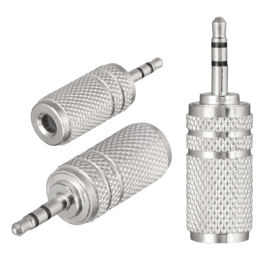 Metal Adapter 2.5mm Male to 3.5mm Female Stereo - (AD19016)