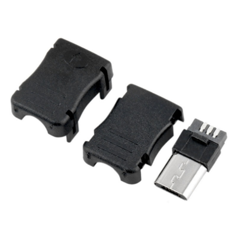 USB DIY Connector Shell - Type Micro-B Plug - (AD21786)