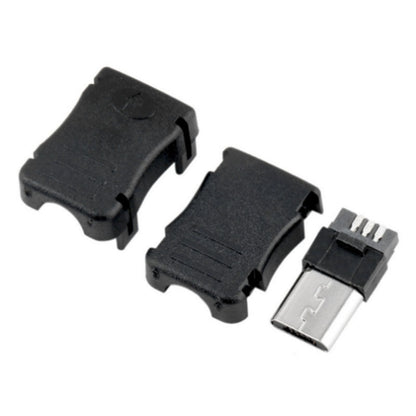 USB DIY Connector Shell - Type Micro-B Plug - (AD21786)