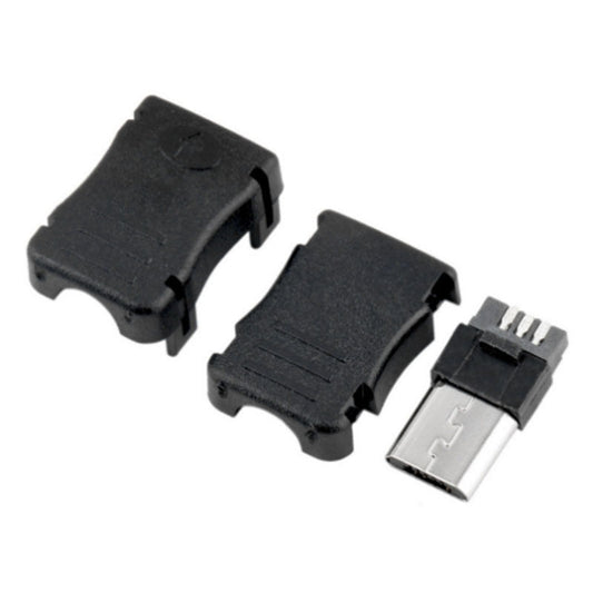 USB DIY Connector Shell - Type Micro-B Plug - (AD21786)