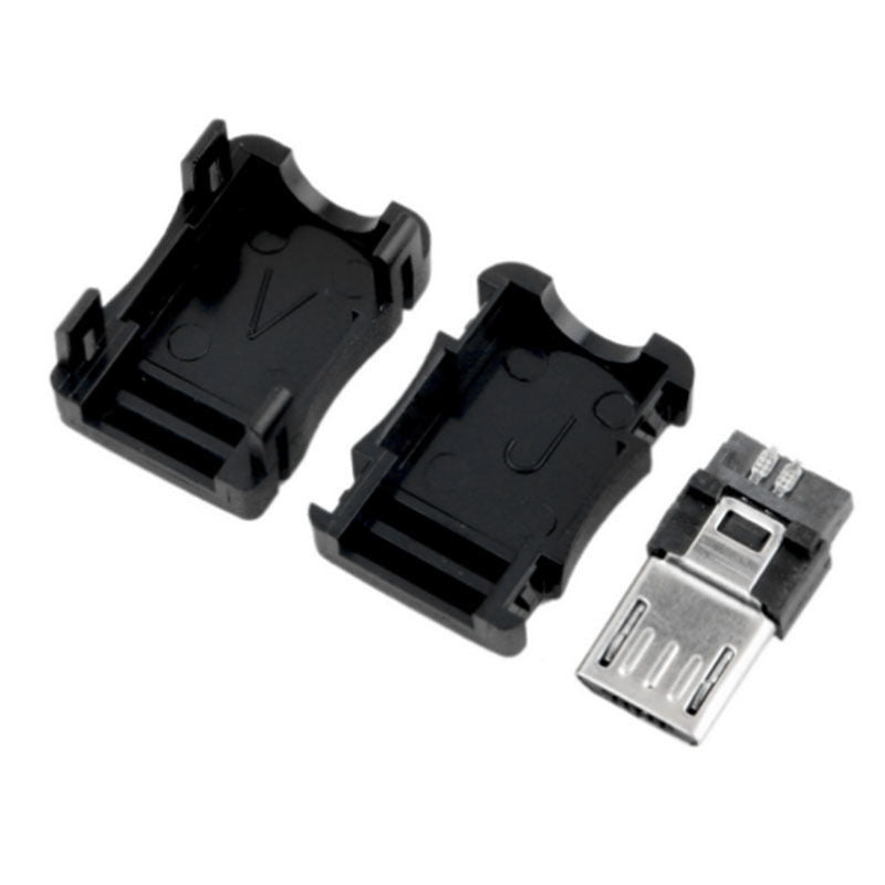USB DIY Connector Shell - Type Micro-B Plug - (AD21786)