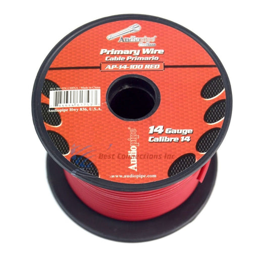 AP-14-500 RED Cable Automotriz 14 AWG Rojo [METRO] - (AD22728)