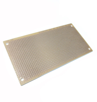 141mm x 74mm Single-Sided Prototyping Board [Phenolic-Perfboard] - (AD24600)