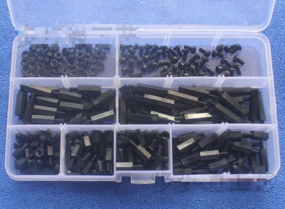 250 PCS M3 Nylon Hex Spacer Kit - (AD25282)