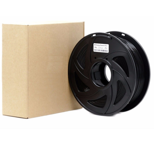 1.75mm PETG Black 3D Printer Filament 1KG - (AD44718)