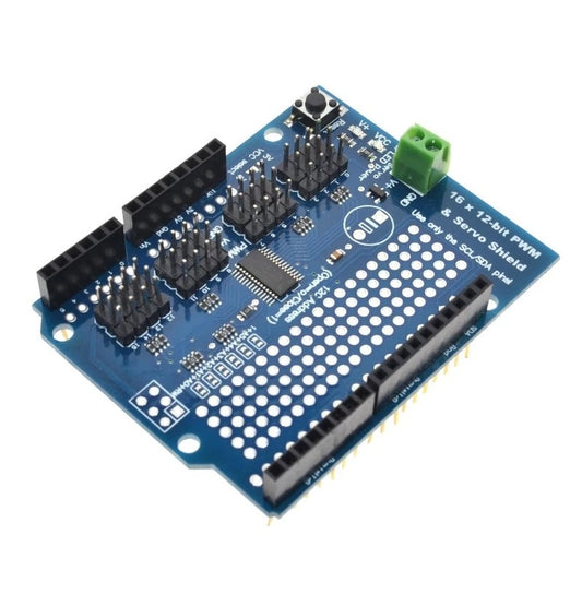 Generic 16-Channel 12-bit PWM/Servo Shield - I2C interface - (AD28600)