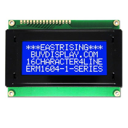 LCD1604 16x4 Character LCD Display Module Blue Blacklight - (AD28786)