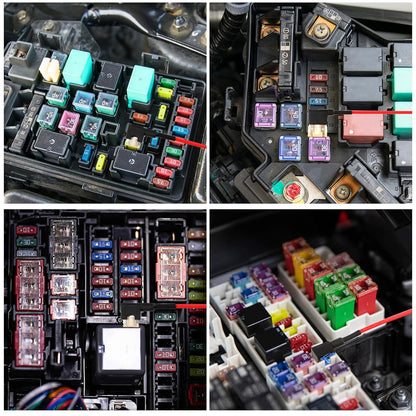 12V Car Fuse Holder Kit (9 PCS) - (AD28842)