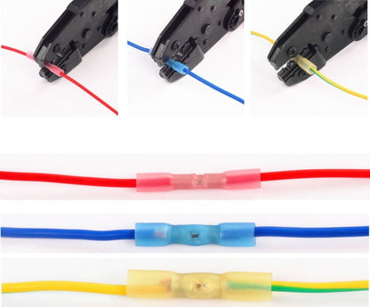 14-16 AWG Heat Shrink Butt Wire Electrical Crimp Connector T-41HS [16-14] - (AD28910)