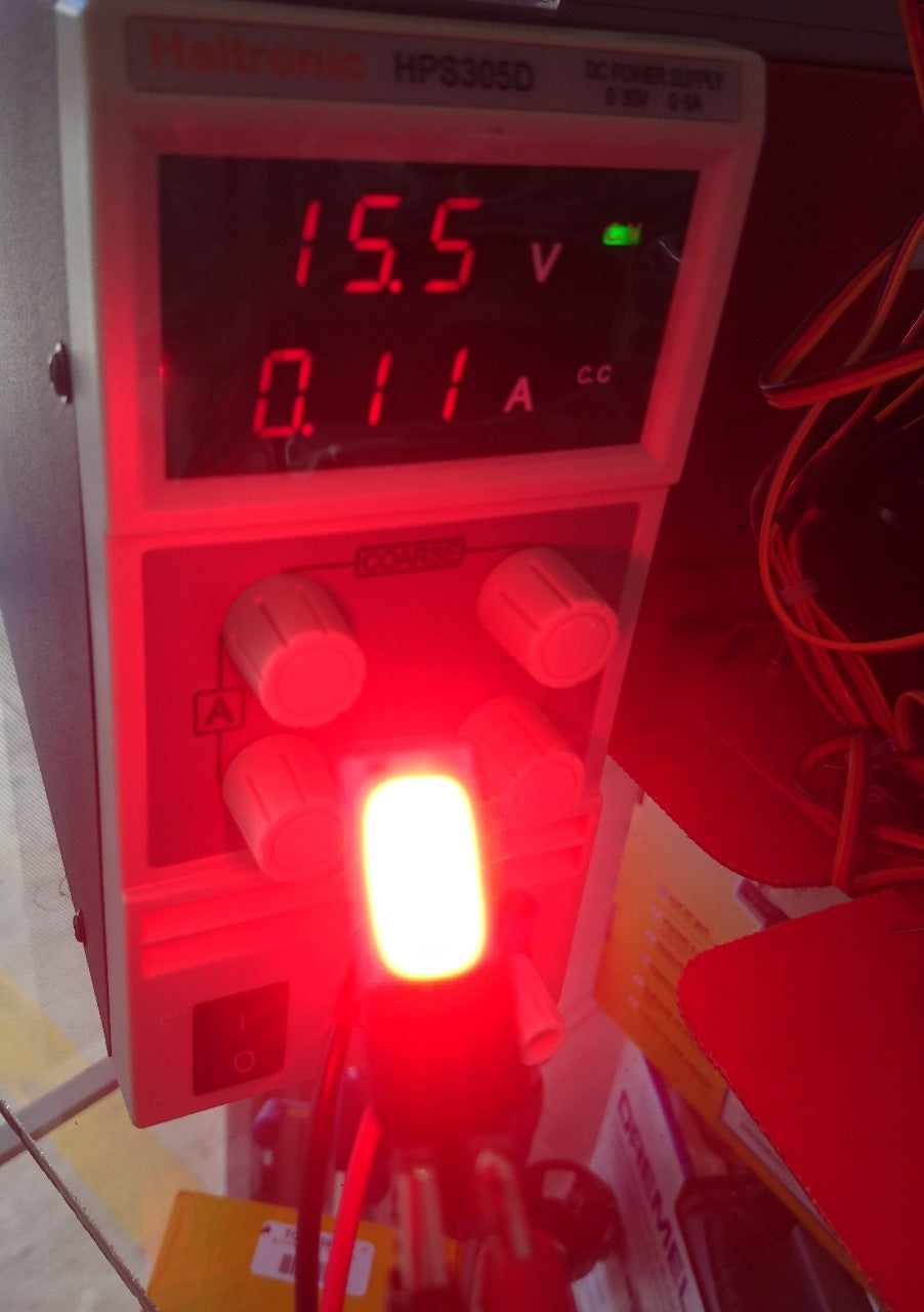 T10 Red 6W LED Light 12VDC - (AD29099)