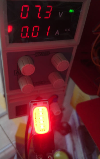 T10 Red 6W LED Light 12VDC - (AD29099)