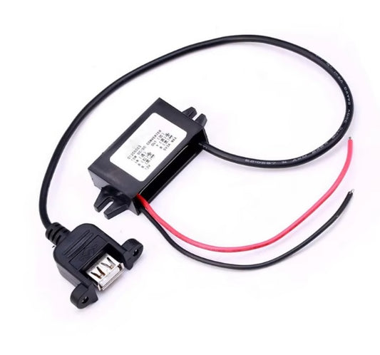 Jinuetn DC-DC Step-Down Converter 8-35V to 5V @ 5A (USB-A) - (AD29772)
