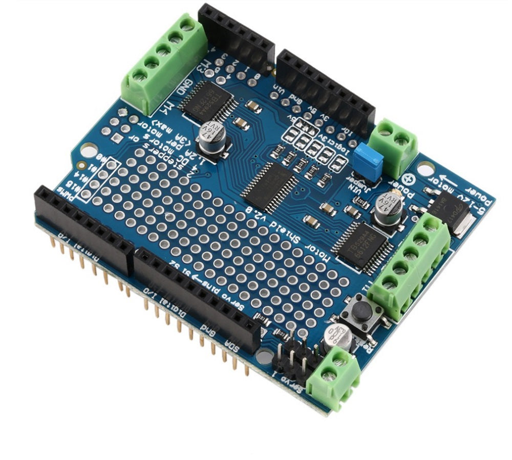 Motor/Stepper/Servo Shield for Arduino v2 [Version Generica] - (AD30445)