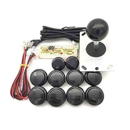 Arcade Game Controller USB Joystick Kit [Black] - (AD31215)