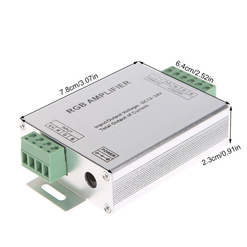 RGB Amplifier Repeater 12VDC @ 12A For LED Strip Light - (AD31308)