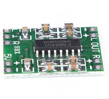 PAM8403 2X3W Mini Audio Class D Amplifier Board - (AD31354)