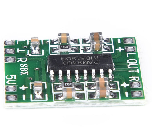 PAM8403 2X3W Mini Audio Class D Amplifier Board - (AD31354)