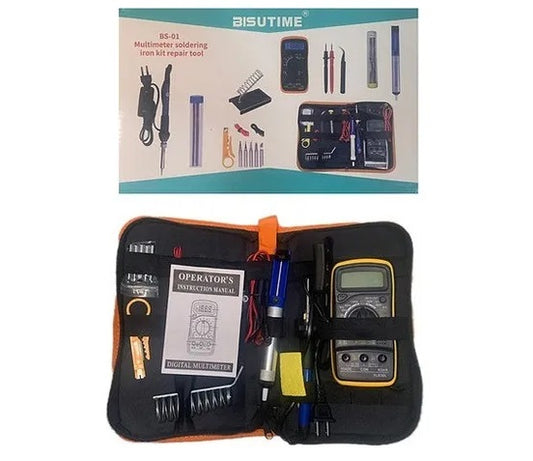 BS-01 Multimeter Soldering Iron Kit Repair Tool - (AD31421)