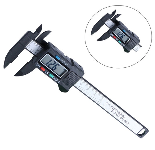 6'' Digital Caliper Carbon Fiber - (AD31432)
