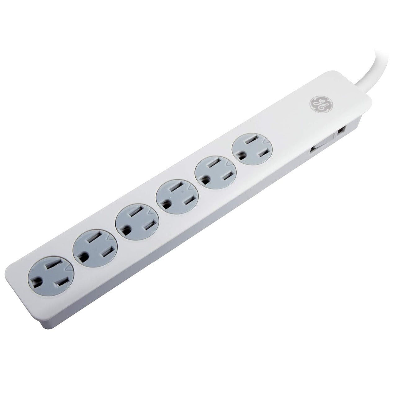 33656 GE 6-Outlets Power Strip 120VAC @ 15A, 1800W - (AD31493)