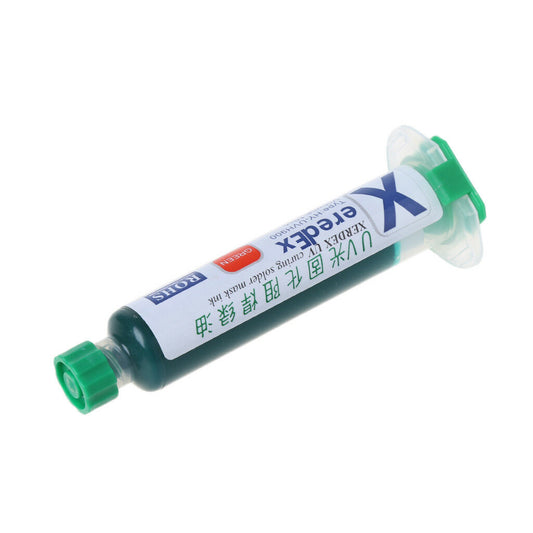 GREEN PCB UV Curable Solder Mask [10mL] - (AD31790)