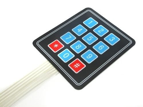 12 Key 4x3 Matrix Switch Keyboard - (AD31824)