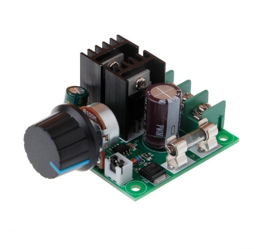 10A DC Motor Adjuster Speed Control PWM 9V-50V - (AD32397)