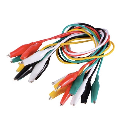 NB-413 Alligator Clip Cable Set (10 PCS) - (AD3244)