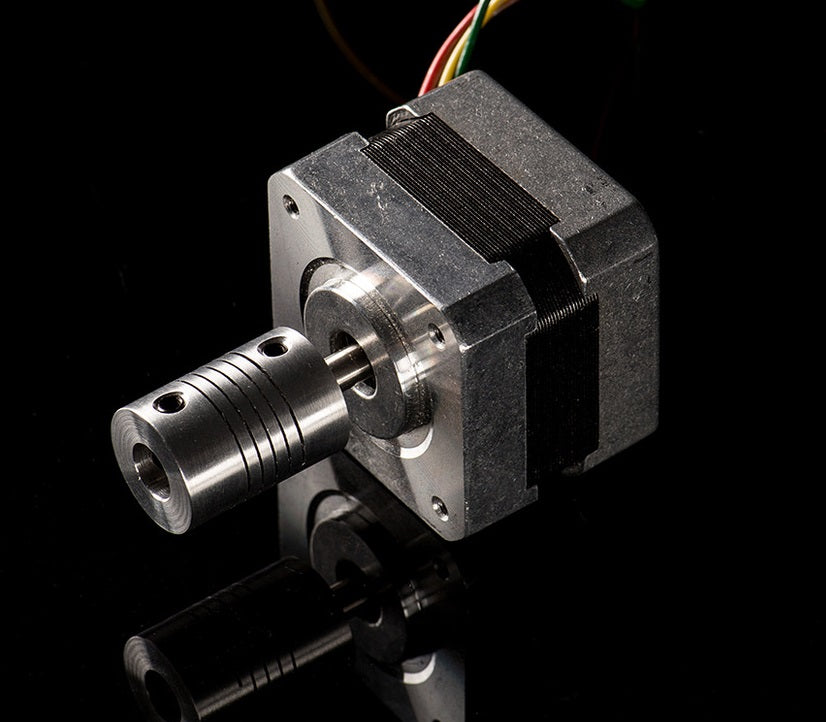 6.35mm to 8mm - Aluminum Flex Shaft Coupler - (AD32610)