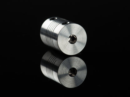 6.35mm to 8mm - Aluminum Flex Shaft Coupler - (AD32610)