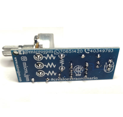 uJPM NE555 Adjustable Frequency Pulse Generator Breakout Board - (AD32670)